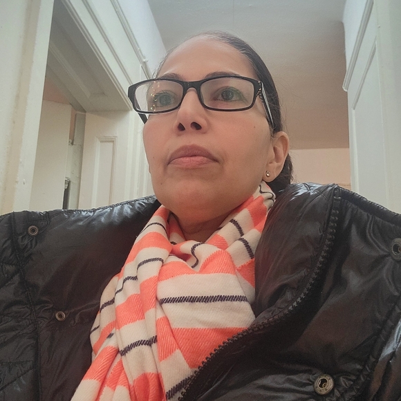 Gap Striped Orange & White Wrap Scarf EUC Winter Holiday Outdoors Vintage - Picture 4 of 8